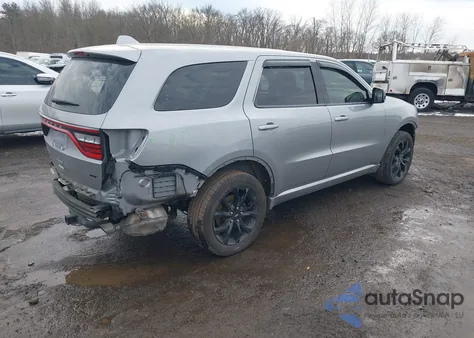 2020 Dodge Durango Gt Plus Awd from USA, damaged, VIN 1C4RDJDGXLC252916